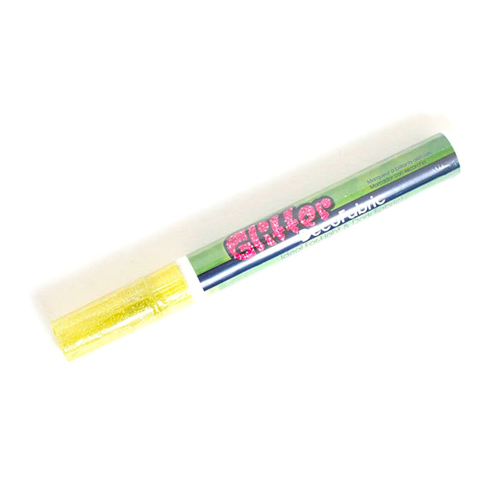 Uchida, Paint Marker, Art & School, DecoFabric, Glitter Paint Pen, Assorted Colors, 687212